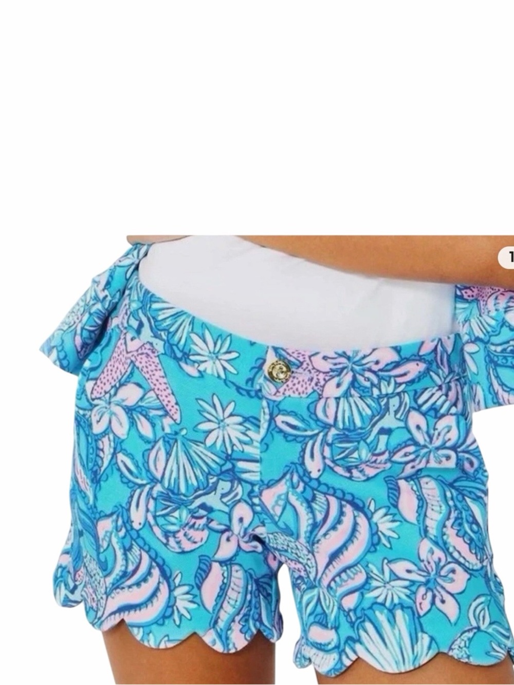 Lilly Pulitzer buttercup shorts size 12